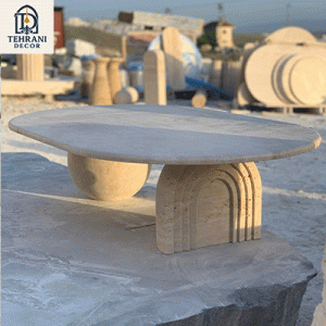 میز جلومبلی سنگی 019