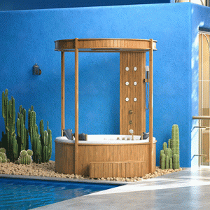 جکوزی مدل 303 مسقف