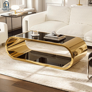 میز جلو مبلی استیل کد 03