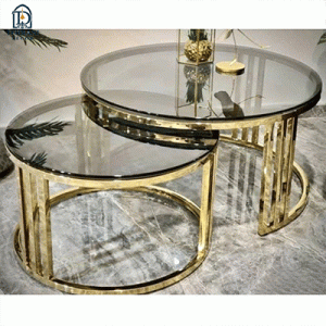 میز جلو مبلی استیل کد 09
