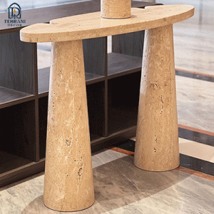 میز کنسول سنگی کد 06